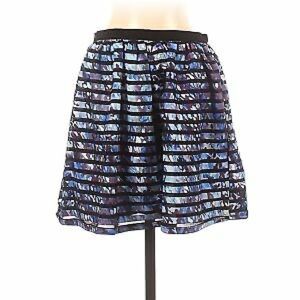 Forever 21 Small Purple striped skirt